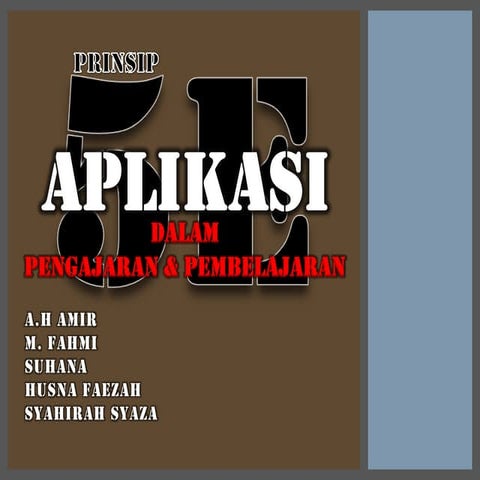 Aplikasi 5E dalam PNP 