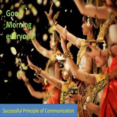 SUCCESSFUL PRINCIPLE OF COMMUNICATION