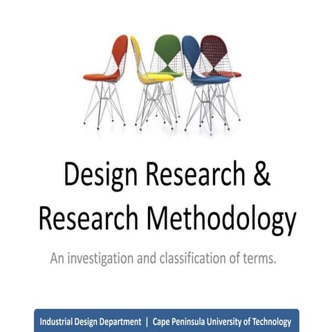 Research Methodology for Design