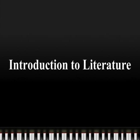 Introduction to literature 1