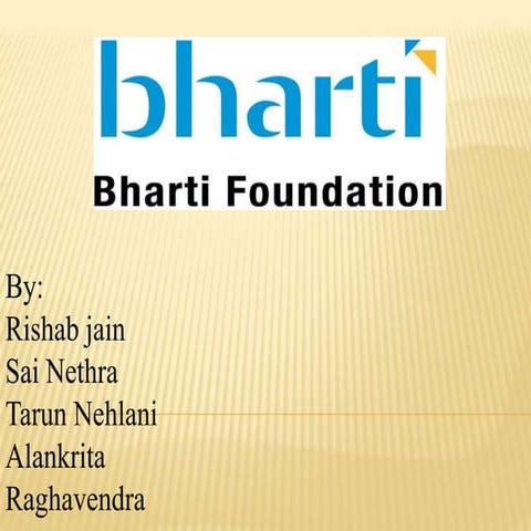 bharti foundation