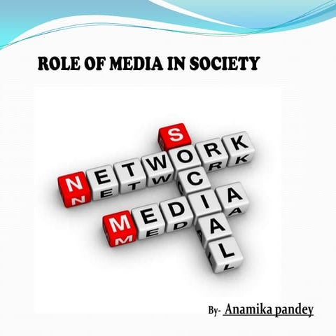 role of media in society