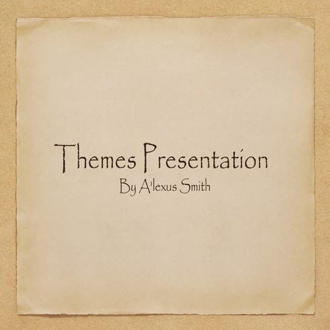 To Kill A Mockingbird Theme