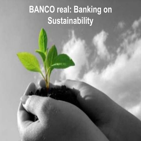 Business sustainability Banco Real