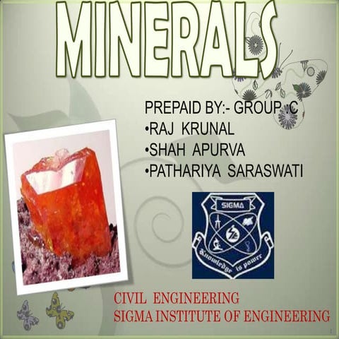 MINERALS
