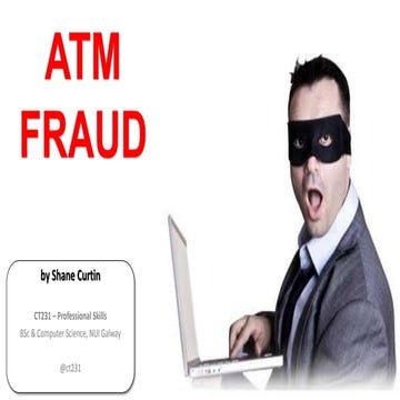 ATM Fraud - Ignite Style