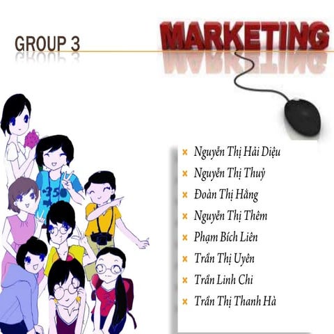 Social media marketing - English presentation