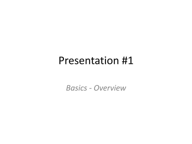 Presentation 1 Web--dev