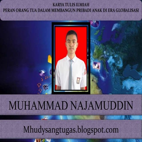 Presentation1KARYA TULIS ILMIAH PERAN ORANG TUA DALAM MEMBANGUN PRIBADI ANAK DI ERA GLOBALISASI