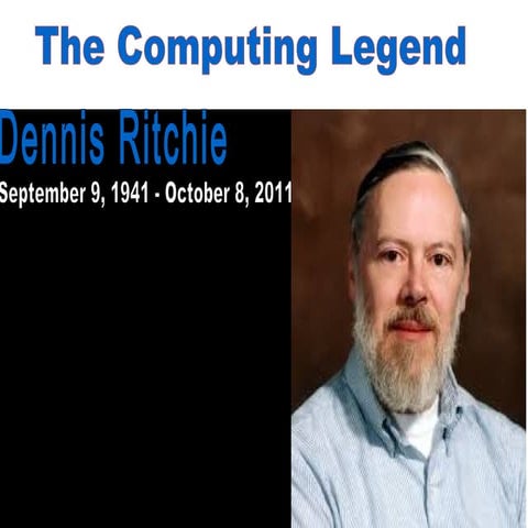 Dennis Ritchie | PPT