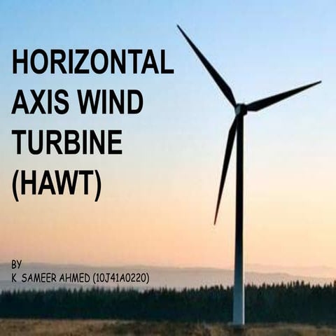 Horizontal Axis Wind Turbine