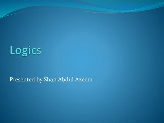 Contraposition (LOGIC) | PPT