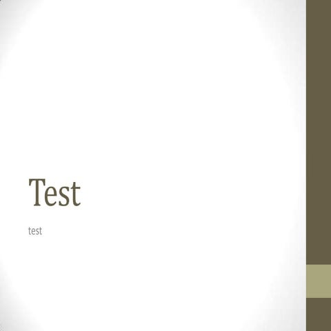Test | PPTX