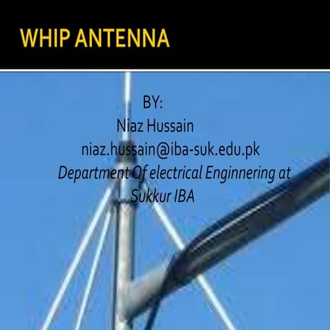 Whip Antenna