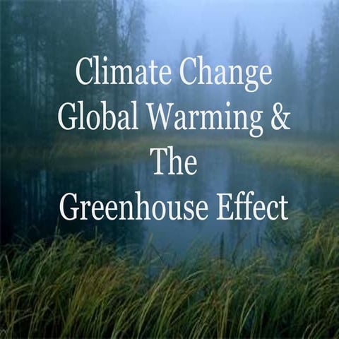 A Presentation on Global Warming | PPTX