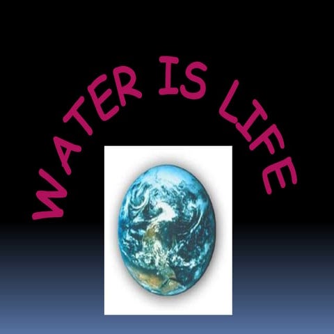 SAVE WATER SAVE LIFE