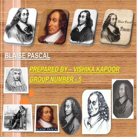 BLAISE PASCAL