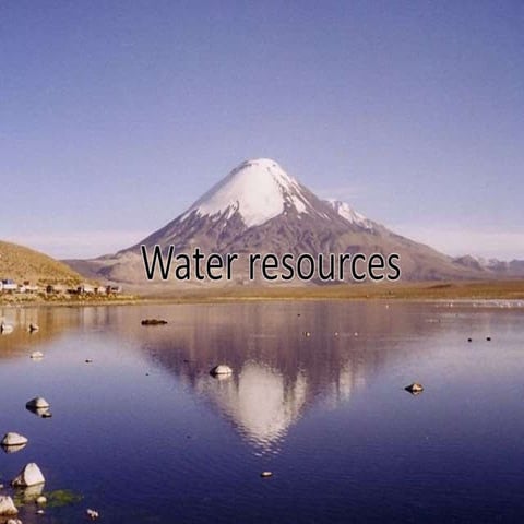 water resources 
