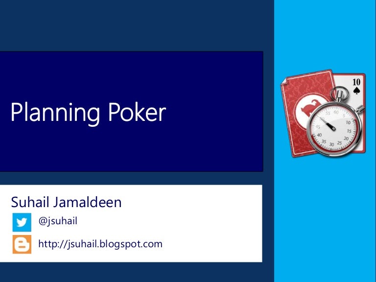 Planning Poker estimating technique