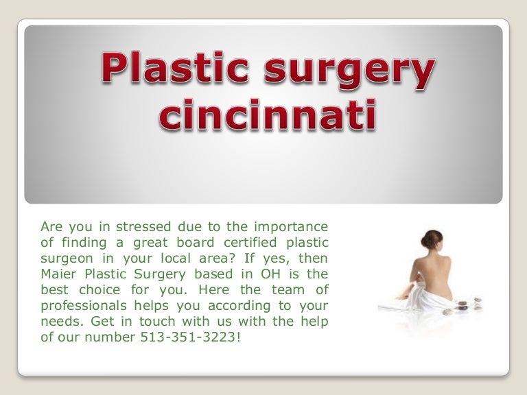 Cincinnati Plastic Surgeons in Ohio