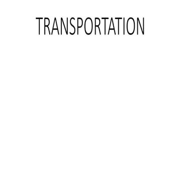 transportation
