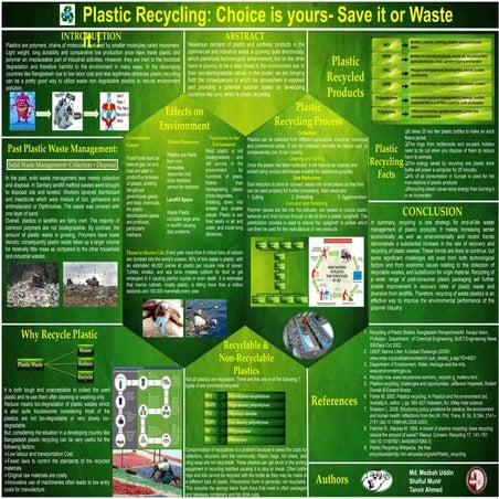 Plastic Recycling | PPTX