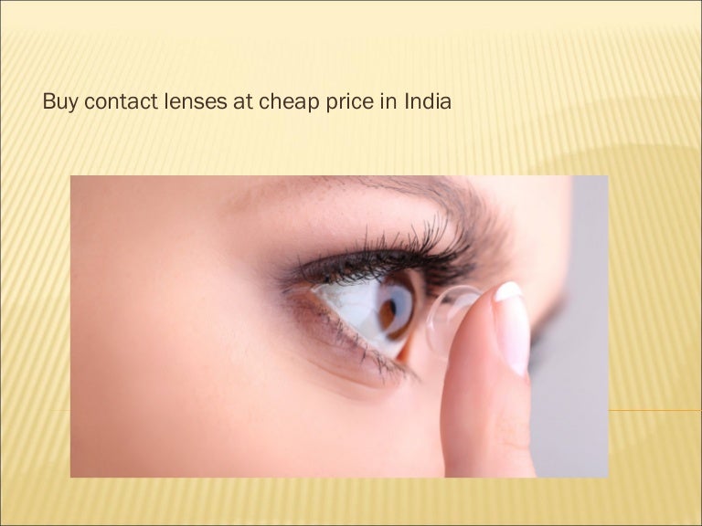 Buy contact lenses at Discounted price