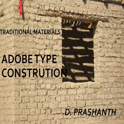 Adobe construction