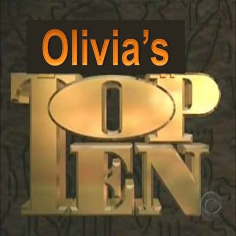 Olivia's Top Ten lessons from a palliative care elective