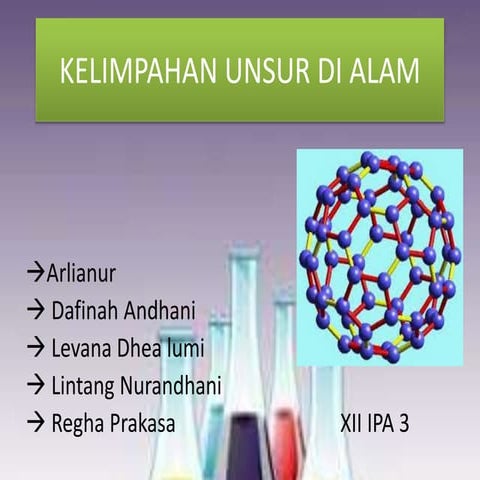 Kelimpahan unsur di alam
