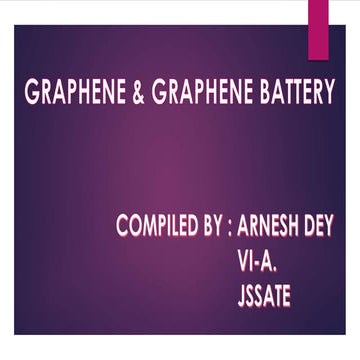 Graphene presentation 2015 