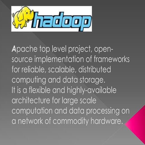introduction to hadoop