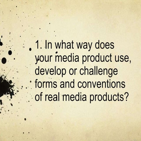 Question one -evaluation 