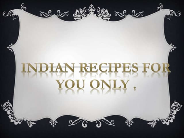 Recipes from Punjab