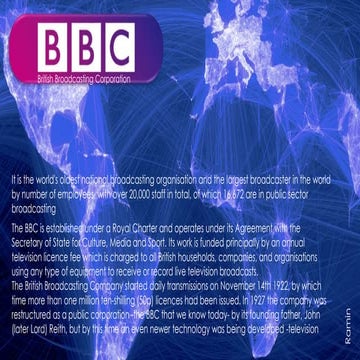The bbc | PPTX