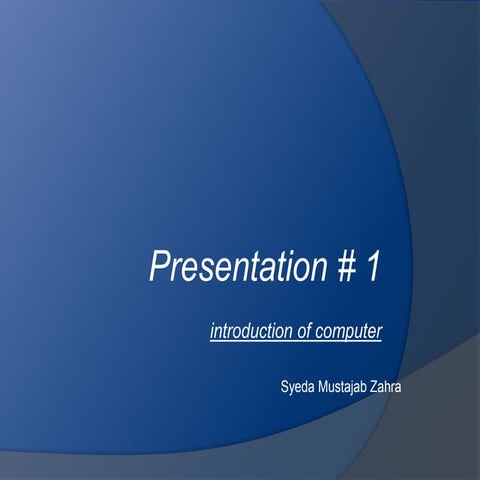 Presentation 1