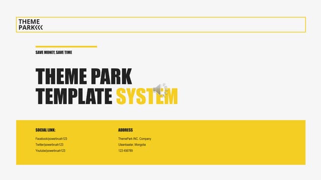 ThemePark - Multipurpose PowerPoint Template
