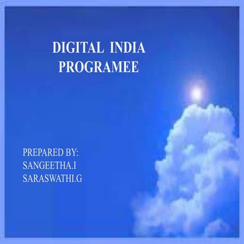 DIGITAL INDIA PROGRAM
