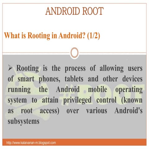 What is Rooting in Anndroid, Benefit and Risk of Android Rooting