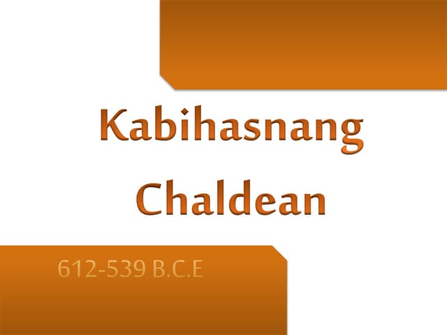 Chaldean 