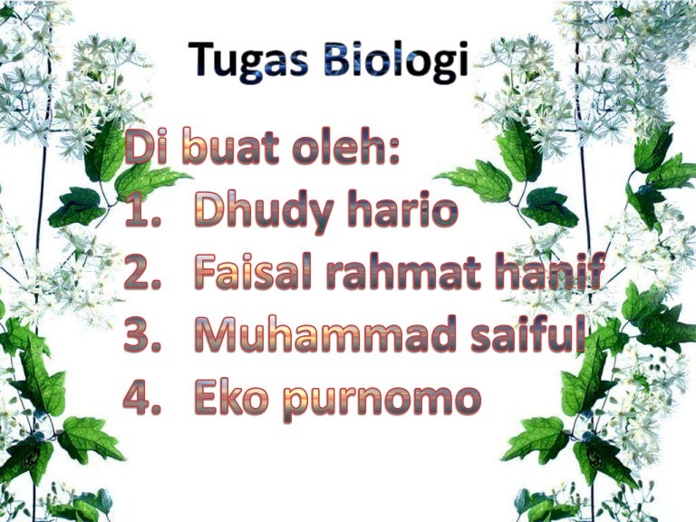 Tugas Biologi Kelas VIII SMP