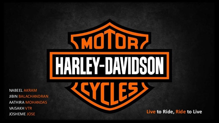Harley davidson case study ppt picture