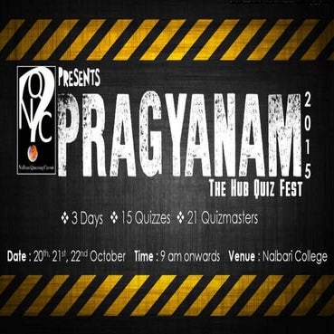 Geurilla Radio 2.0 - The MELA Quiz - Pragyanam 2015