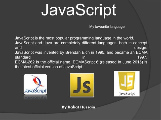 JavaScript | PPTX