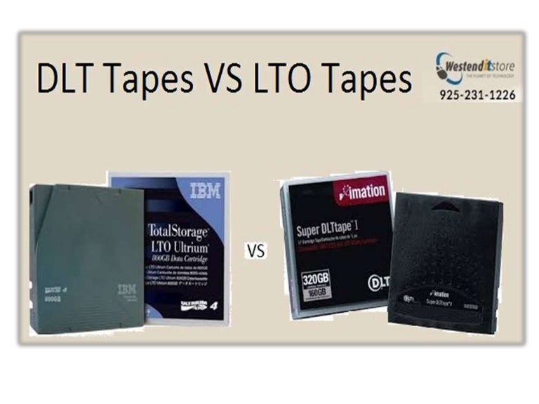 DLT Tapes VS LTO Tapes