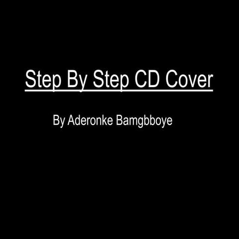 step by step cd cover