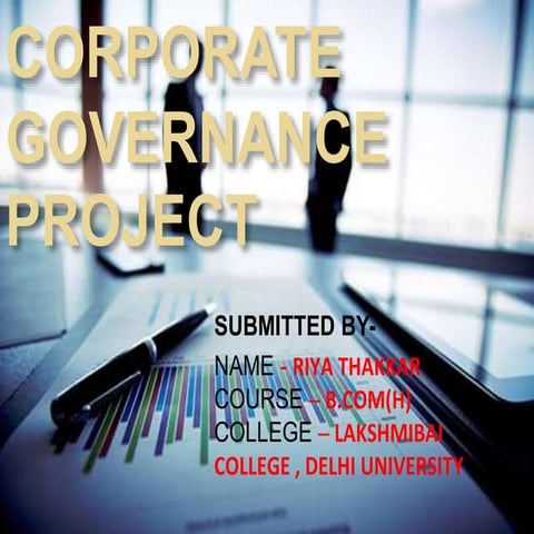 Corporate Governance Project 