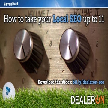 How to take your Local SEO up to 11