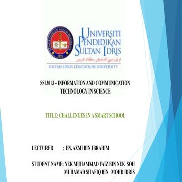 Smart school  project