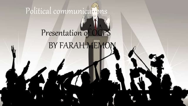 political communication